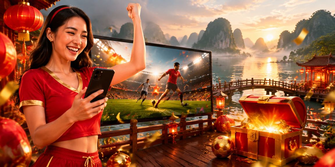 Người chơi cá cược bóng đá tại Hạ Long Bay